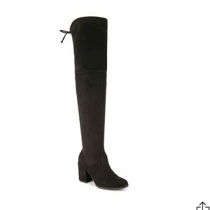 Unisa Over The Knee Black Boots